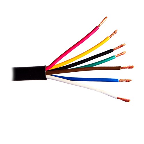 Cable eléctrico remolque manguera flexible 7 hilos 03E03071 —  Recambiosdelcamion