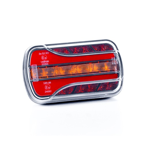 PILOTO TRASERO LED 3 FUNCIONES 12/24V FT-350 LED